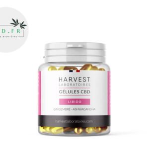 Gélules CBD (1500mg) Libido - Harvest Laboratoires