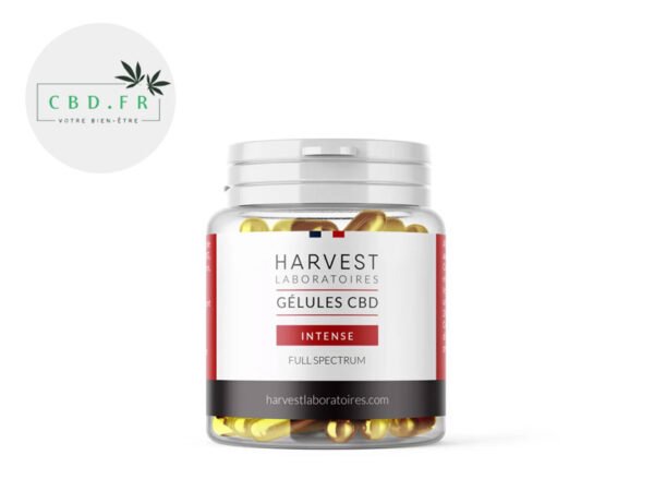 Gélules CBD (1500mg) Cure Intense - Harvest Laboratoires