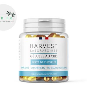 Gélules CBD (1500mg) Spiruline - Harvest Laboratoires