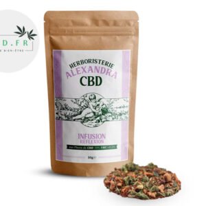Infusion CBD Réflexion bio - Herboristerie Alexandra