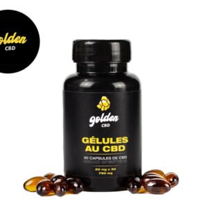 Gélules CBD (750mg) - Golden CBD