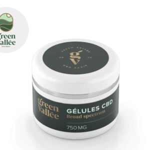 Gélules CBD (750mg) - Green Vallée