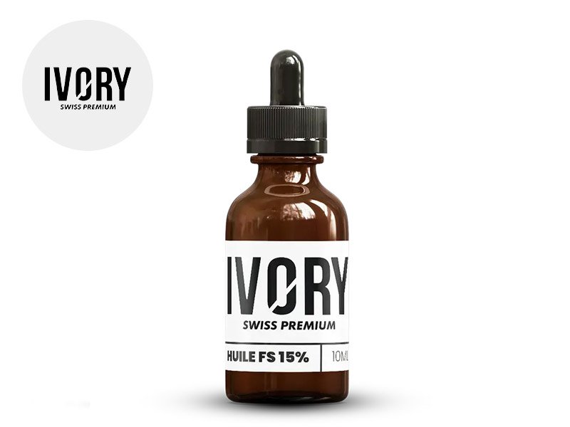 Huile CBD 15% bio - Ivory Swiss