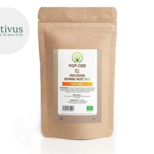 Infusion CBD Bonne Nuit Bio - Pop CBD