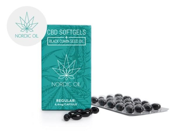 Capsules CBD (384mg) - Nordic Oil