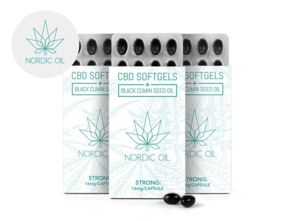 Capsules CBD (2880mg) - Nordic Oil