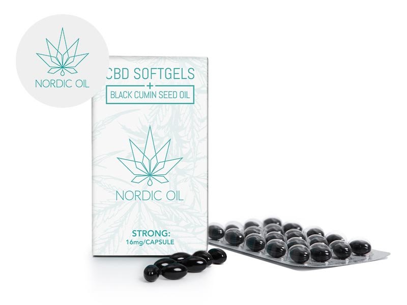Capsules CBD (960mg) - Nordic Oil