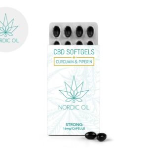 Capsules CBD (960mg) Curcumine - Nordic Oil