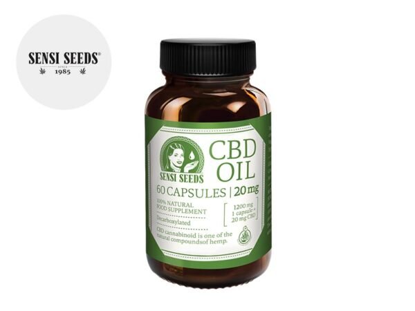 Gélules CBD (1200mg) - Sensi Seeds