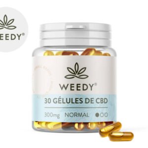 Gélules CBD (300mg) - Weedy