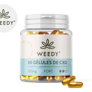 Gélules CBD (750mg) - Weedy
