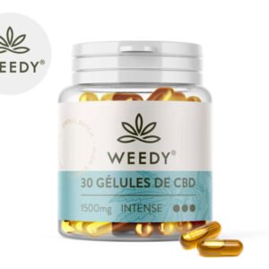 Gélules CBD (1500mg) - Weedy