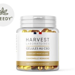 Gélules CBD (1500mg) Confort Musculaire - Weedy