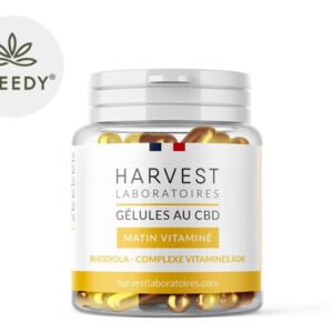 Gélules CBD (750mg) Matin Vitaminé - Harvest Laboratoires