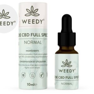 Huile CBD 10% bio - Weedy