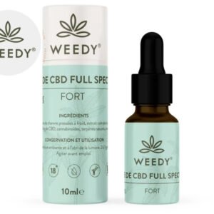 Huile CBD 20% bio - Weedy