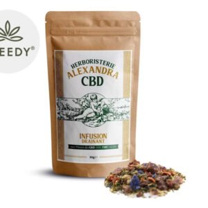 Infusion CBD Drainant bio - Herboristerie Alexandra