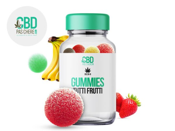 Gummies Tutti Frutti Delta 9 - CBD Pas Chère