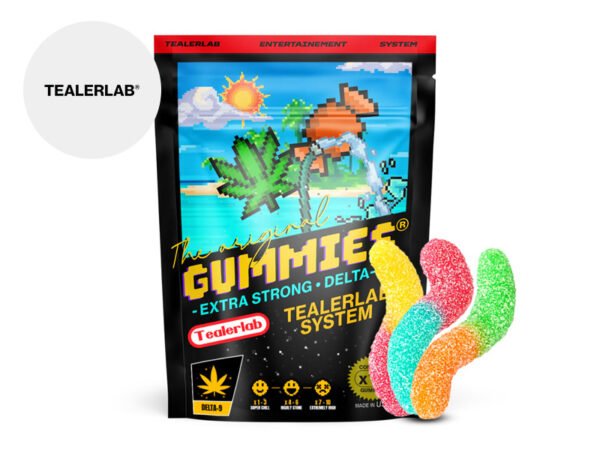 Gummies Worms Delta 9 - TealerLab