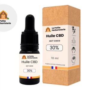 Huile CBD 30% bio - La Petite Herboristerie