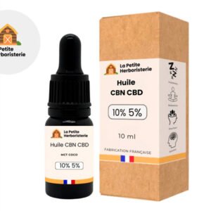 Huile CBN 10% CBD 5% - La Petite Herboristerie