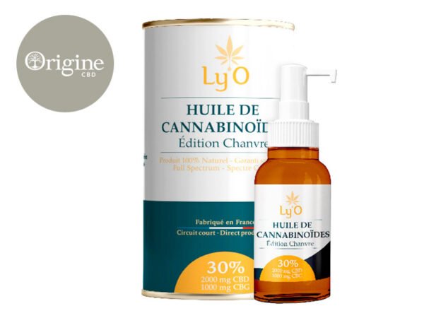 Huile CBD CBG 30% bio - Ly'O