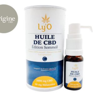Huile CBD 20% Mélatonine Sommeil bio - Ly'O