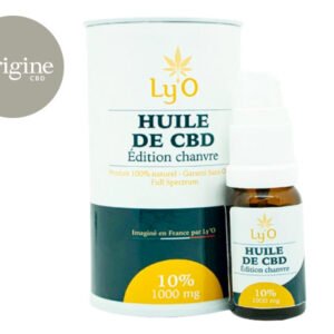 Huile CBD 10% bio - Ly'O