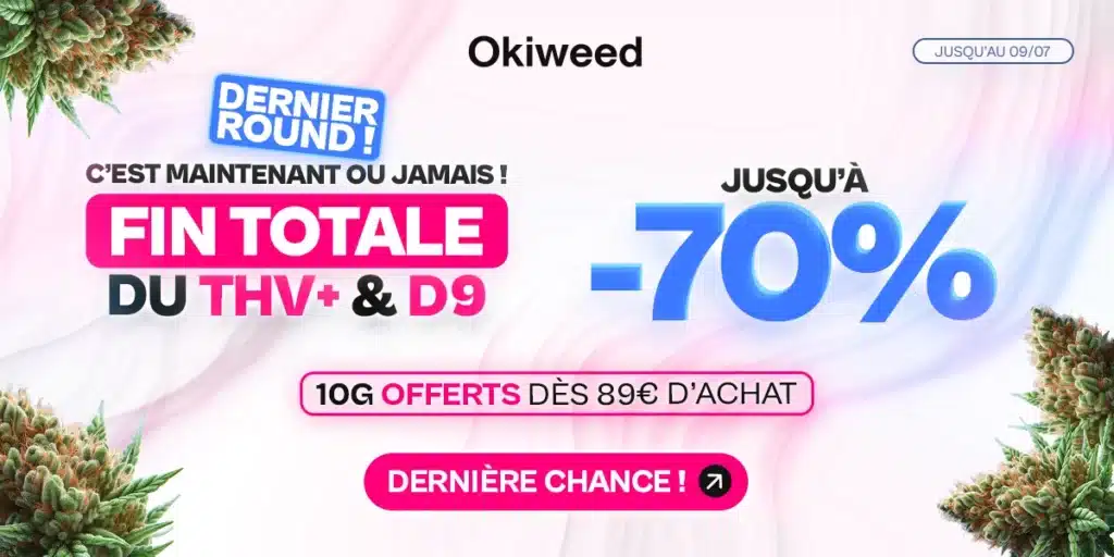 okiweed fin du thv+ et delta9