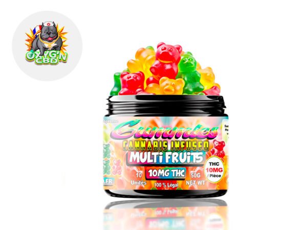 Gummies Delta 9 THC (10mg) - Oxyg'N CBD