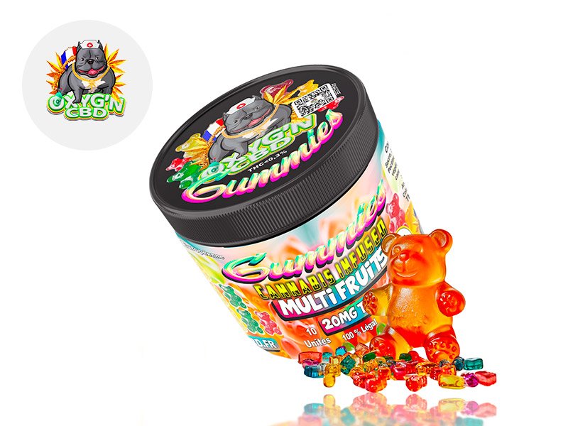 Gummies Delta 9 THC (20mg) - Oxyg'N CBD
