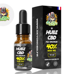 Huile CBD 40% - Oxyg'N CBD