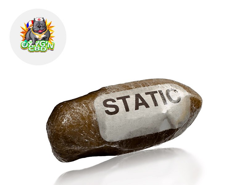 Hash Static Olive CBD 33% - Oxyg'N CBD