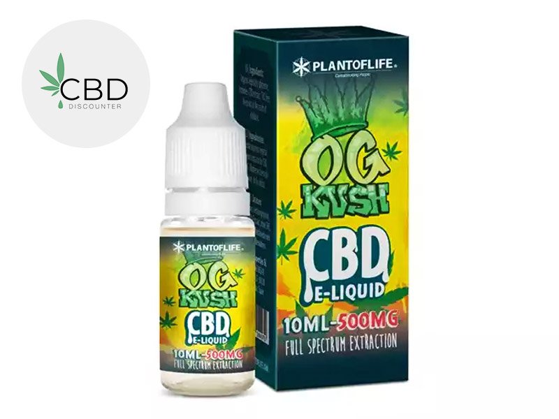 E-liquide CBD OG Kush 300mg - Plantoflife