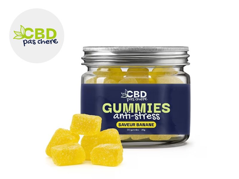 Gummies Banane CBD - CBD Pas Chère