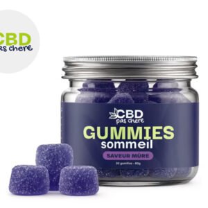 Gummies Mûre CBD - CBD Pas Chère