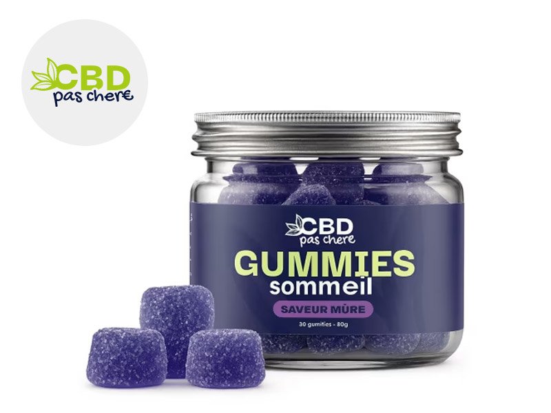Gummies Mûre CBD - CBD Pas Chère