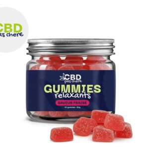 Gummies Fraise CBD - CBD Pas Chère