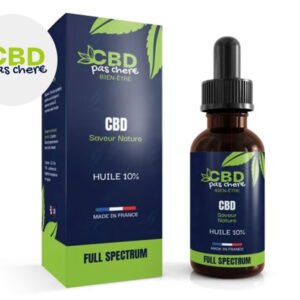 Huile CBD 10% bio - CBD Pas Chère