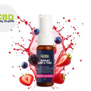 Spray Kleaner anti-THC Goût Fruits Rouges - CBD Pas Chère