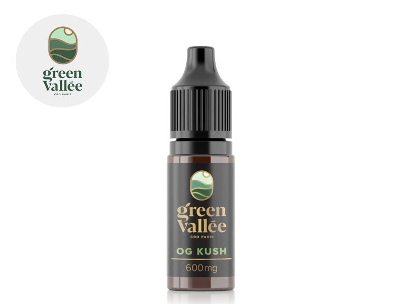 E-liquide CBD OG Kush 600mg - Green Vallée